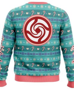 Happy Dub Cast Jujutsu Kaisen Main Characters Xmas Style Best Ugly Christmas Sweater For Men Women 4