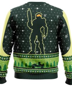 Happy Halo days Halo Game Series Ugly Christmas Sweater Funny Gift For Game Lover 4