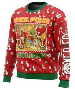 Happy Holidays One Piece Xmas Style Ugly Christmas Sweater Best Holiday Outfit For Fans