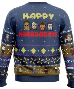 Happy Horrordays Halloween Christmas Sweater For Men And Women