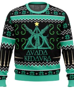 The Sweater That Lived Harry Potter Ugly Xmas Sweater Best Gift For Potterheads