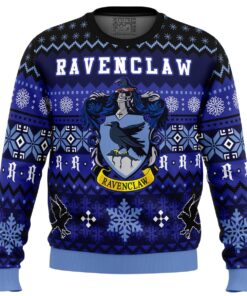 Harry Potter Ravenclaw House Logo Ugly Christmas Sweater Gift For Potterheads