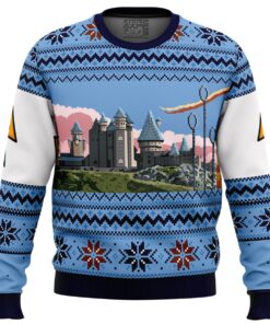 Harry Potter Retro Hogwarts Christmas Sweater For Men And Women