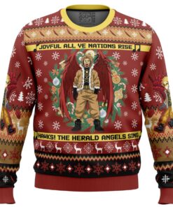 Taishiro Toyomitsu My Hero Academia Mens Ugly Christmas Sweater