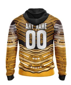 Hawthorn Hawks Custom Name Number Indigenous Mascot Zip Hoodie For Fans