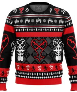 Heartless Christmas Kingdom Hearts Unisex Style Ugly Christmas Sweater Best Gift For Fans 1