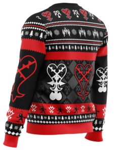 Heartless Christmas Kingdom Hearts Unisex Style Ugly Christmas Sweater Best Gift For Fans 3