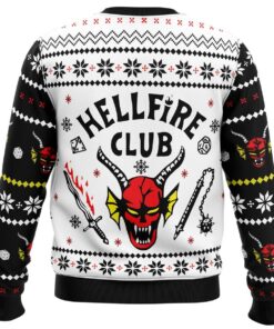 Hellfire Club Stranger Things Ugly Sweater