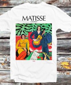 Henri Matisse Artworks La Musique Unisex T-shirt Aesthetic Shirt For Family Friend