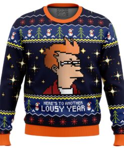 Hey! We Wish You A Futurama Funny Ugly Christmas Sweater Best Gift For Men Women