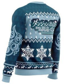 Hestia Familia Emblem Danmachi Christmas Sweater For Men And Women 3