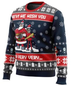 Hey We Wish You A Futurama Funny Ugly Christmas Sweater Best Gift For Men Women 2