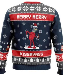 Hey We Wish You A Futurama Funny Ugly Christmas Sweater Best Gift For Men Women 4