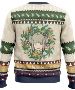 Himiko Tora Christmas My Hero Academia Womens Ugly Christmas Sweater 4