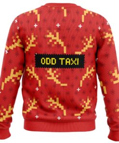 Hiroshi Odokawa Odd Taxi Ugly Christmas Sweater Gift 2