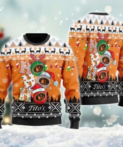 Ho Ho Ho Titos Vodka Christmas Sweater