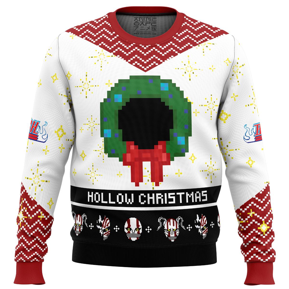 American Santa American Psycho Black Christmas Sweater Xmas Outfit For Fans