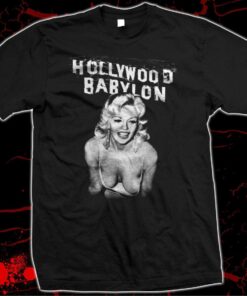 Hollywood Babylon By Kenneth Anger T-shirt Famous Hollywood Denizens Scandals