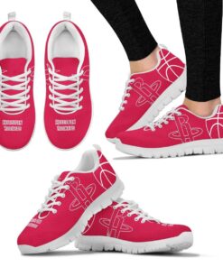 Houston Rockets Running Shoes Red For Fans