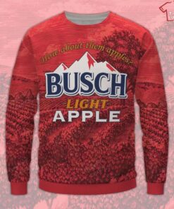 How About Them Apples – Busch Light Apple Ugly Sweater