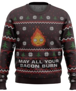 Spirited Away Characters Ugly Xmas Sweater Best Gift For Studio Ghibli Fans