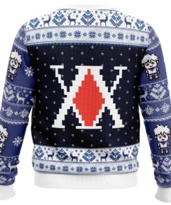 Hunter X Hunter Character Killua Zoldyck Plus Size Ugly Christmas Sweater Gift For Fans