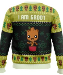 I Am Grootmas Guardians Of The Galaxy Marvel Christmas Sweatshirt 2