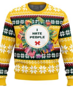 I Hate People Parody Funny Christmas Sweaters 1