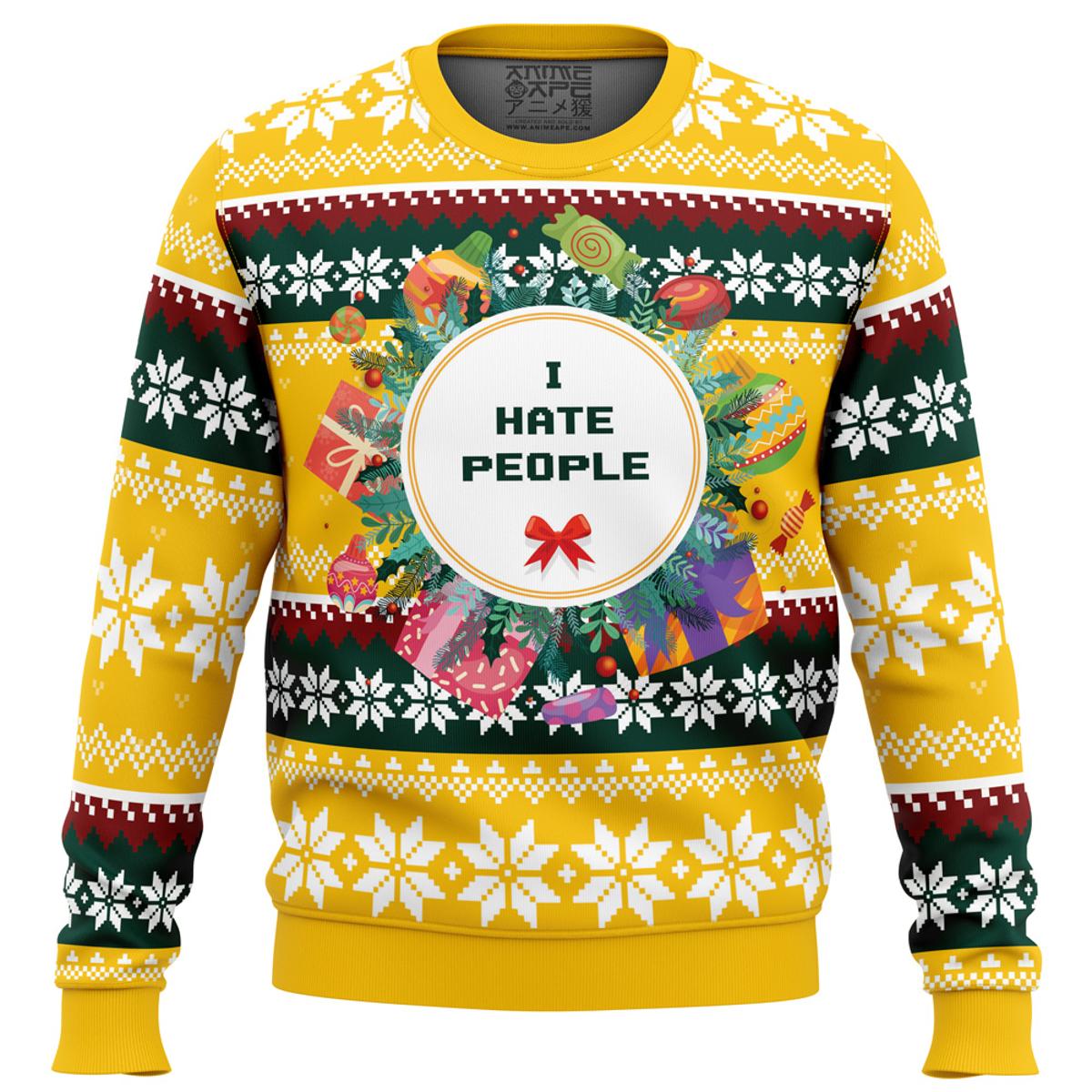 Classic Horror Christmas Christmas Sweater Men