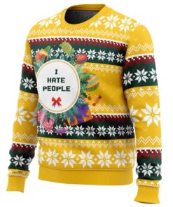 I Hate People Parody Funny Christmas Sweaters 2