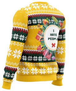 I Hate People Parody Funny Christmas Sweaters 3