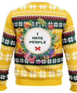 I Hate People Parody Funny Christmas Sweaters 4