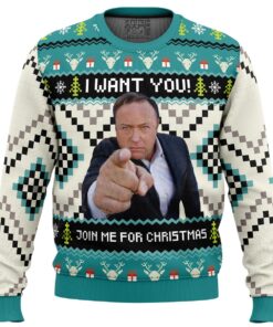 Alex Jones Ugly Sweater