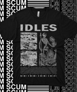 Idles Song I’m Scum Graphic T-shirt Gift For Fans