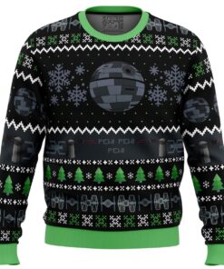 Imperial Death Star Star Wars Mens Ugly Christmas Sweater