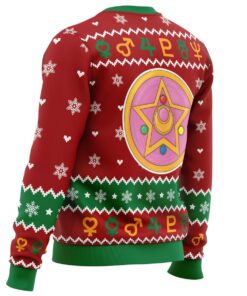 In The Name Of The Moon Sailor Guardians Sailor Moon Ugly Christmas Sweater Funny Gift For Fans 3