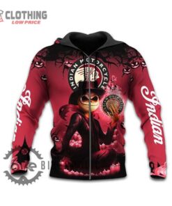 Indian Motorcycles Halloween Zip Hoodie Gift