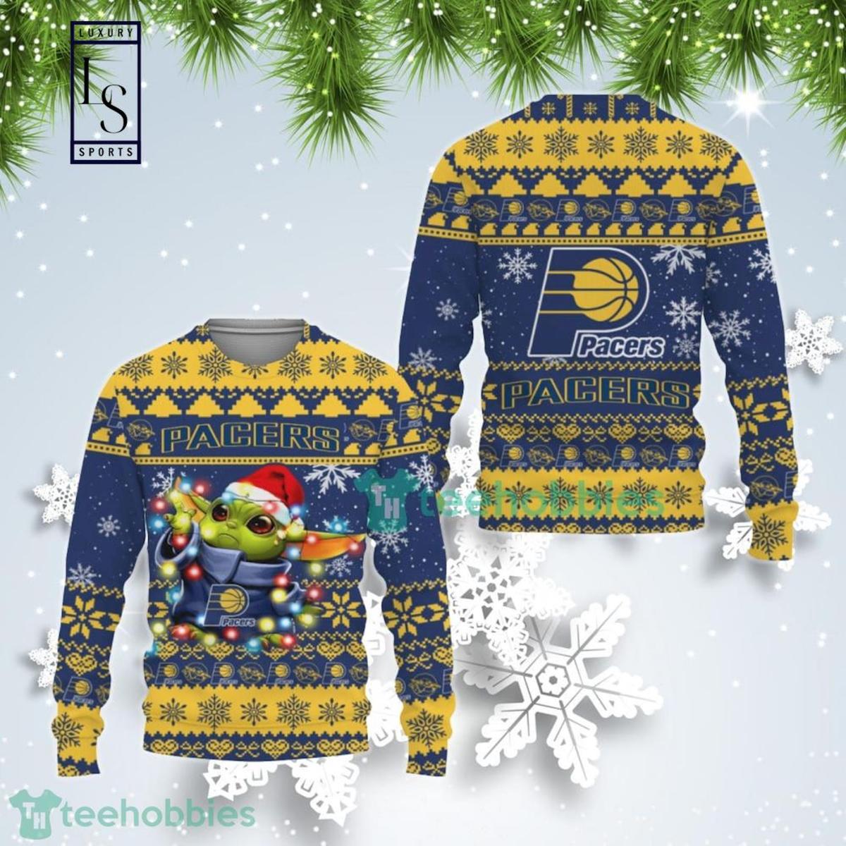 Indiana Pacers The Grinch Ugly Christmas Sweater Gift