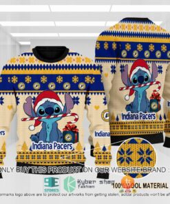 Indiana Pacers Stitch Ugly Christmas Sweater Gift For Fans