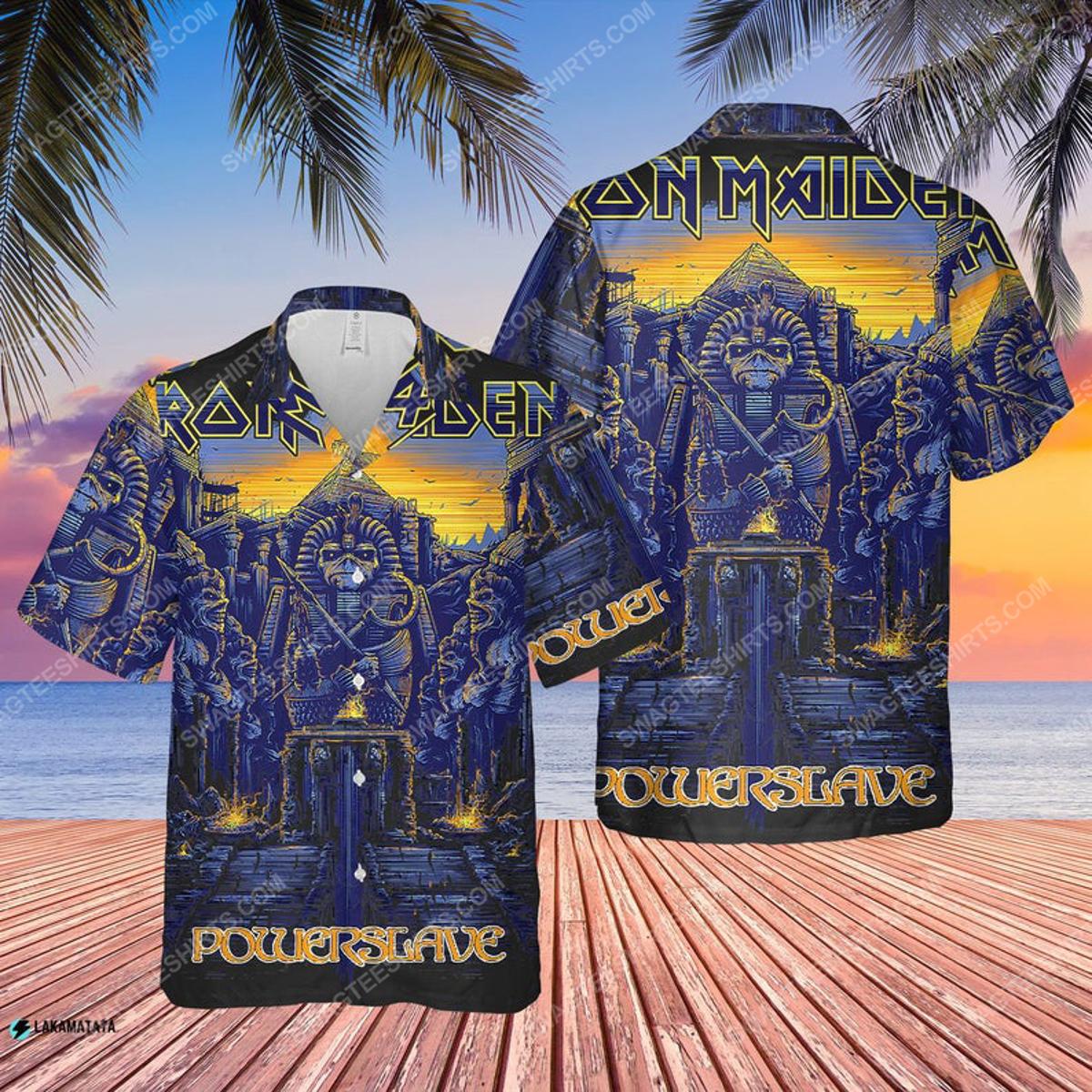 Iron Maiden Killers Album Black Vintage Hawaiian Shirt For Men Women
