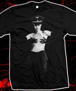 Italian Film The Night Porter Charlotte Rampling Vintage T-shirt For Movie Fans