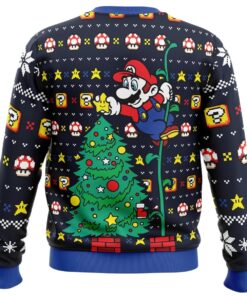 Its A Tree Super Mario Bros Ugly Sweater 2