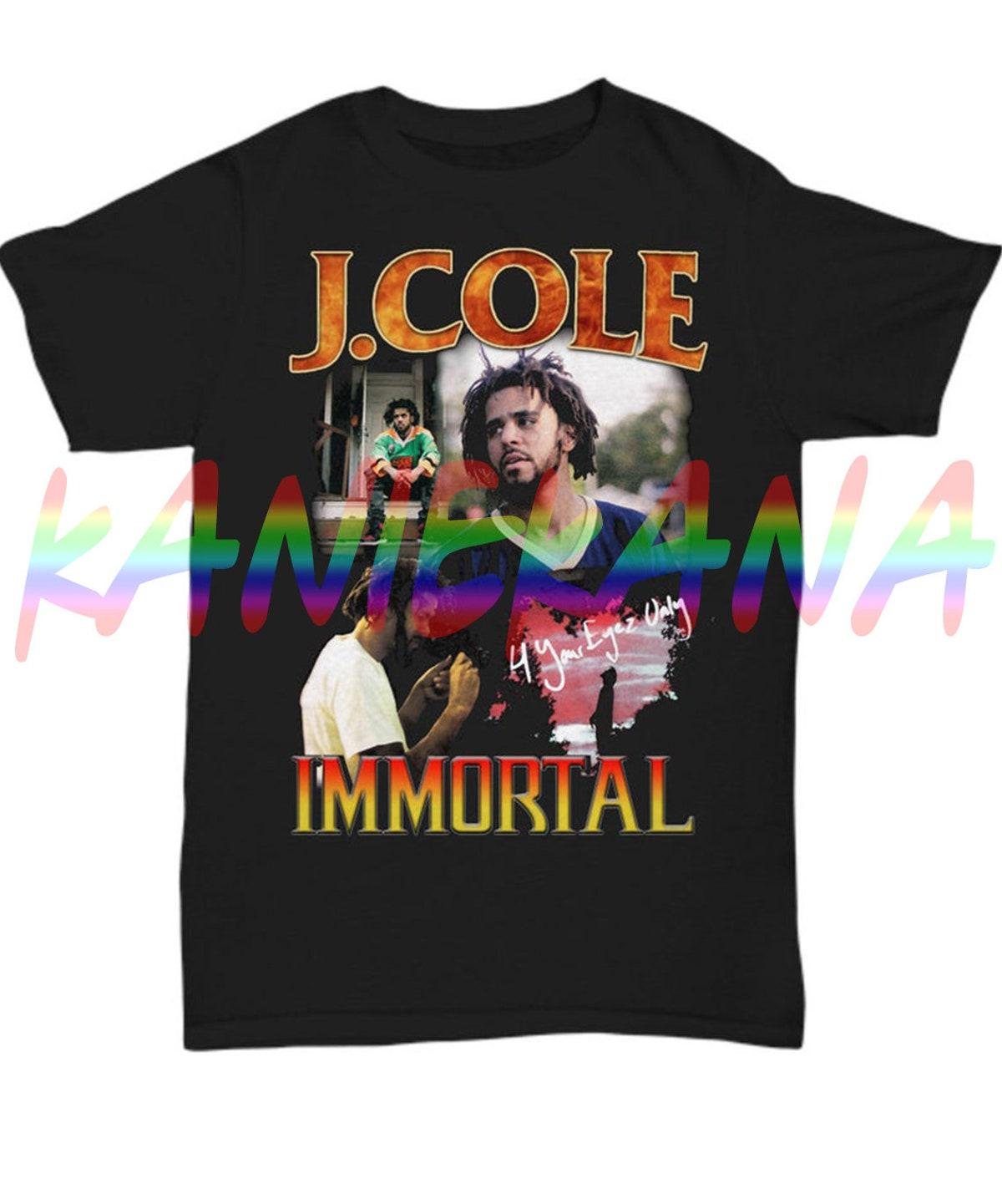 J Cole Immortal Vintage Style T-shirt Famous Rapper Shirt