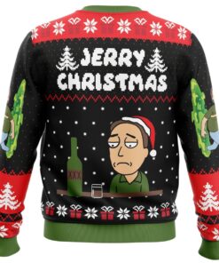 Jerry Christmas Rick And Morty Best Ugly Christmas Sweaters 2