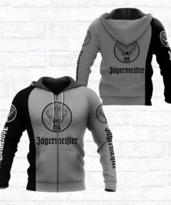 J?germeister Be The Meister Black Best Zip Hoodie