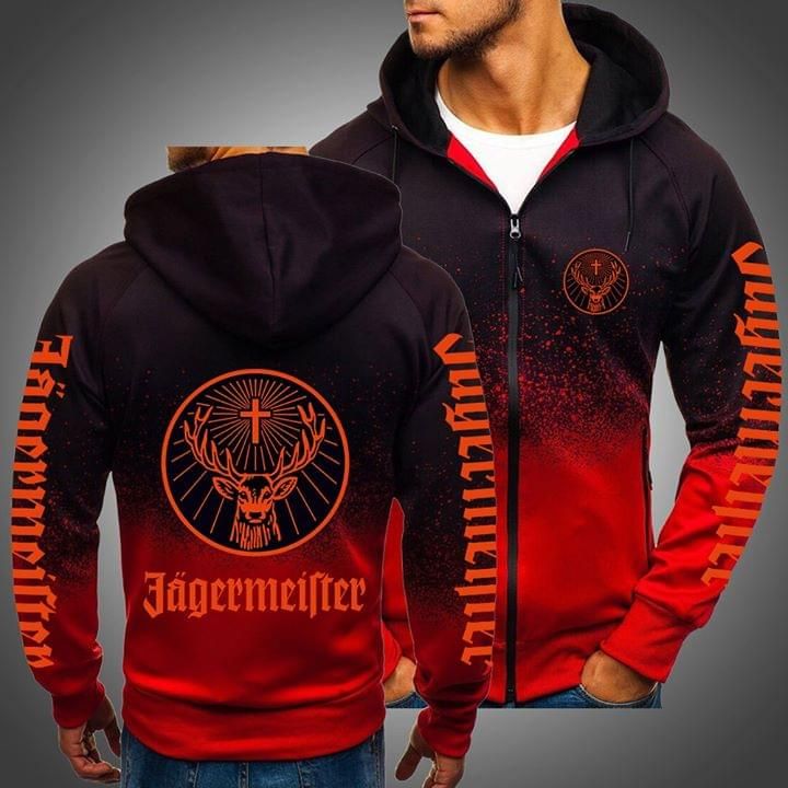 J?germeister Be The Meister Zip Hoodie For Men And Women