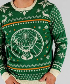 Jgermeister Green Ugly Christmas Sweater Best Gift For Fans 1