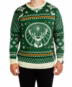 Jgermeister Green Ugly Christmas Sweater Best Gift For Fans 3
