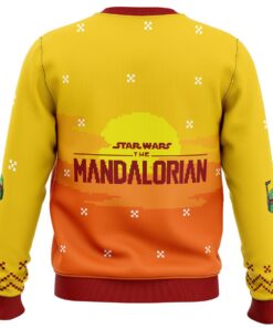 Jingle All The Way Mandalorian Best Ugly Christmas Sweaters 4