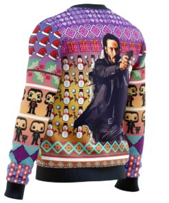 John Wick Im Back Funny Ugly Christmas Sweater Xmas Outfit For Fans 3